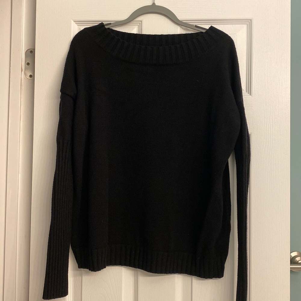 Black Maternity Sweater